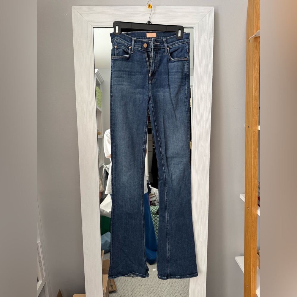 MOTHER Dark Blue Women's Bootcut Jeans